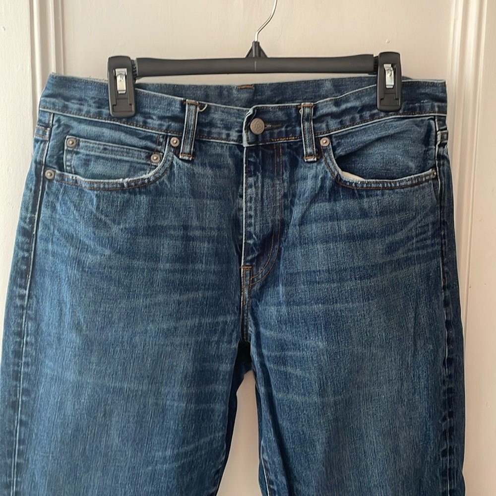Men’s jcrew dark wash jeans
